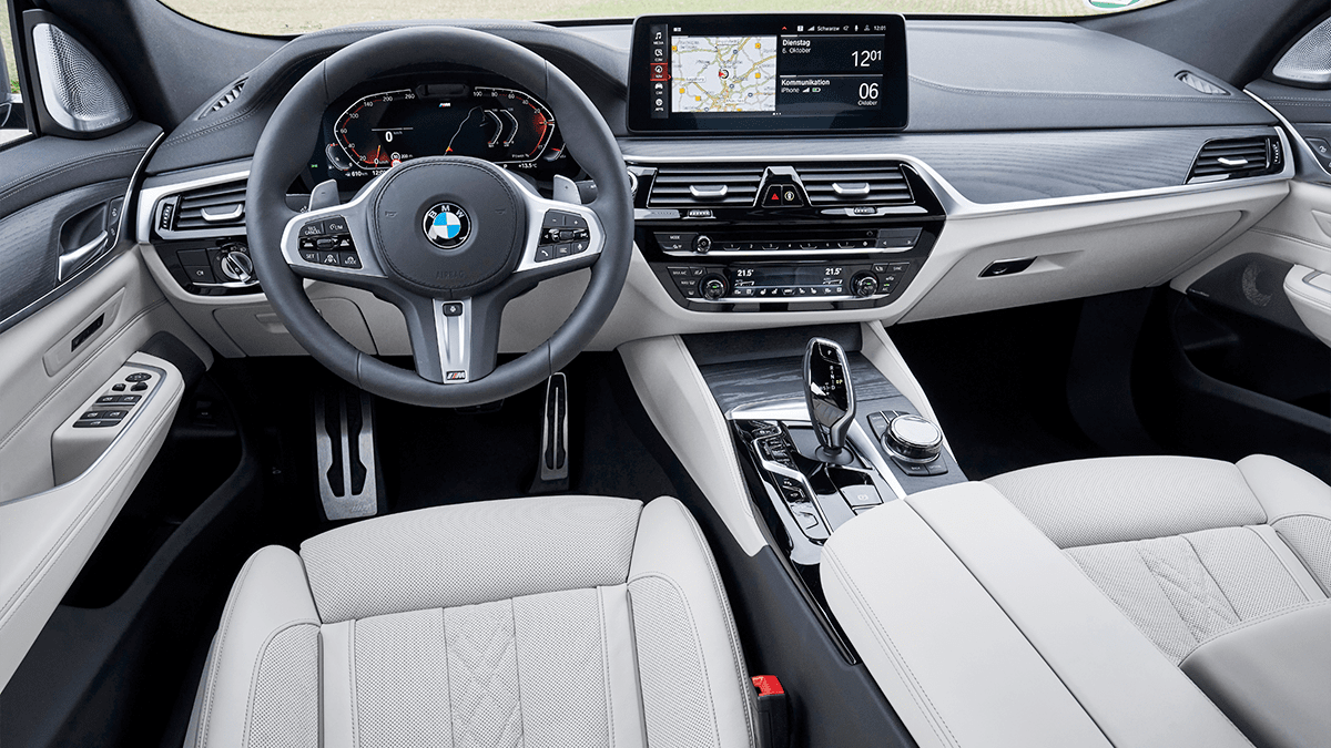 BMW 6시리즈 GT G32 실내 / 사진=BMW