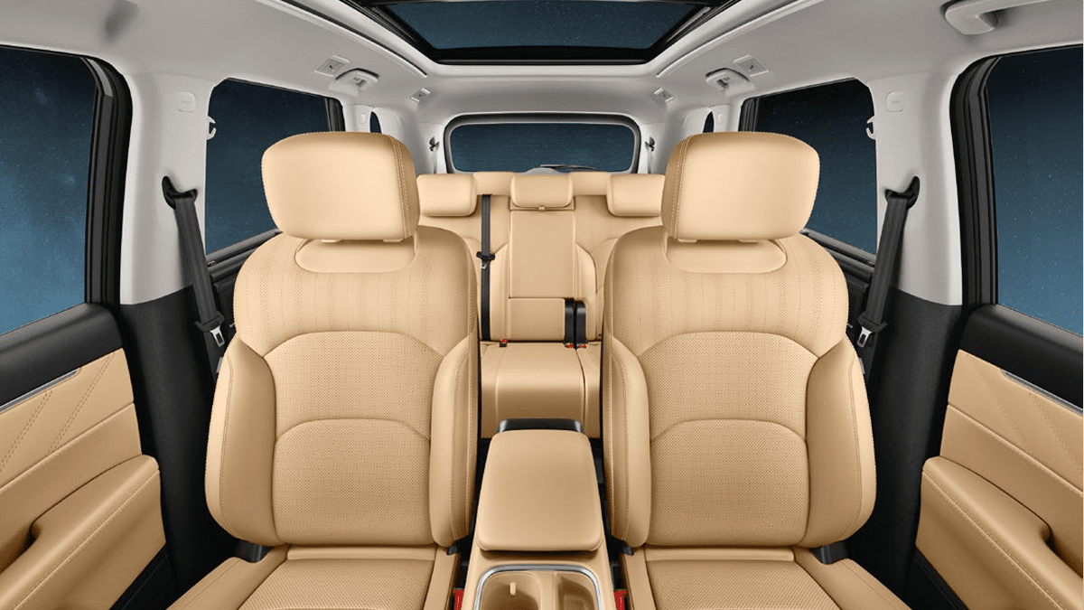 MG 헥터 토마호크 EV 실내 / 사진=JSW MG 모터 인디아