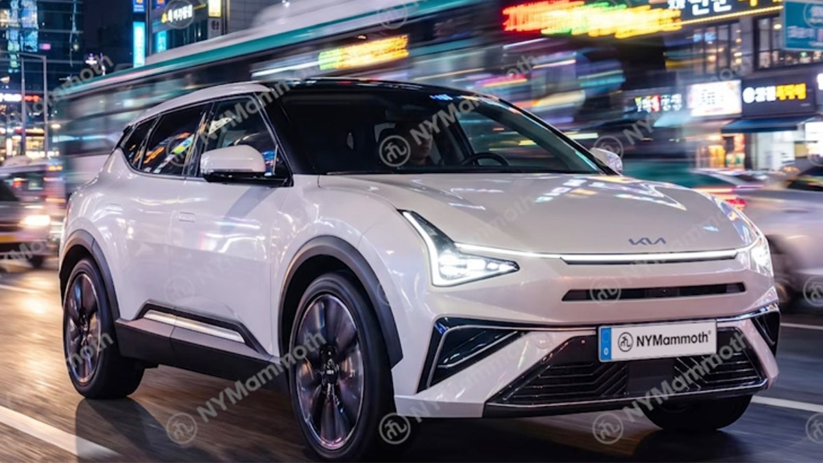 기아 EV6 디자인 예상 이미지