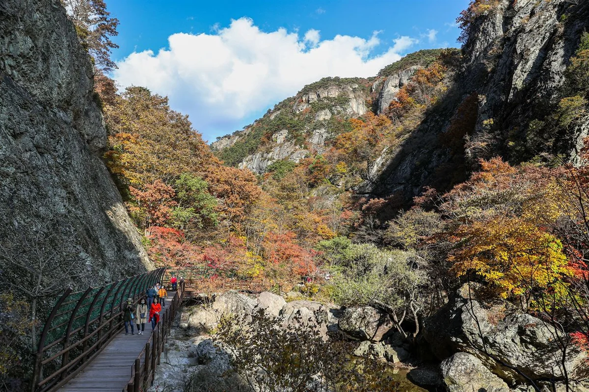 절골계곡 - 주왕산 여행