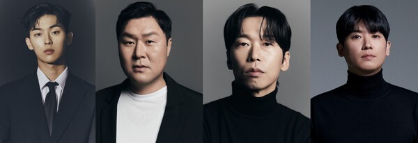 (왼쪽부터) 최현욱, 윤경호, 윤병희, 조현철 [사진=각 소속사]