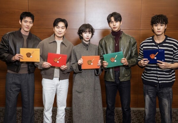 (왼쪽부터) 김우빈, 서현우, 서은수, 차빈, 한시현 [사진=tvN]