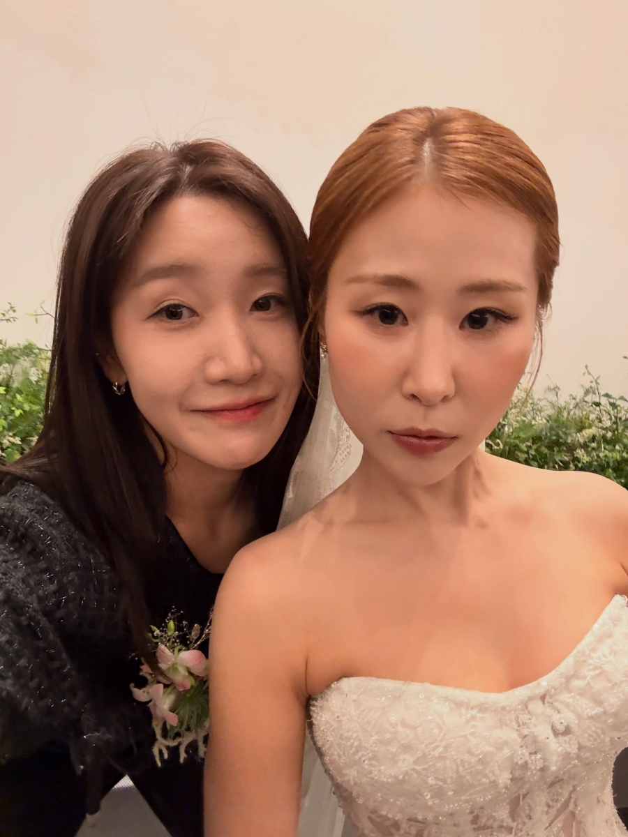박세미♥김준연, 결혼식 부케는 풍자가 받았나? 김지유 박세미 결혼식 공개