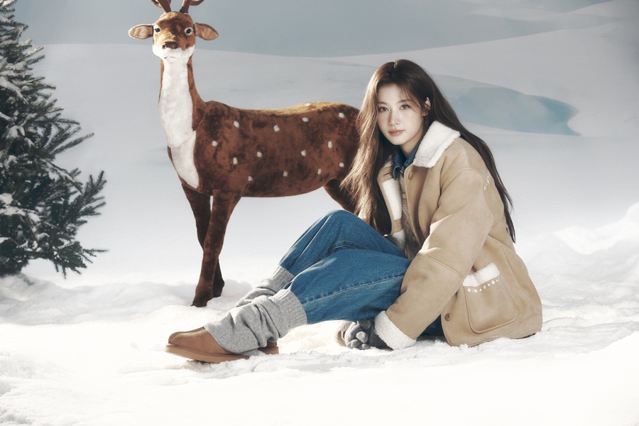 트와이스 사나, 겨울 요정 같아…러블리한 스타일 제안 [화보]