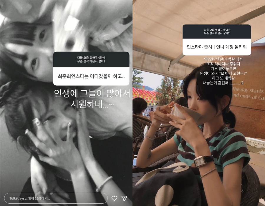 '故 최진실 딸' 최준희, '뼈말라' 몸매 원하는 네티즌 향해 \