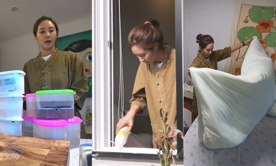 '효리수' 유리, 제주집 공개…손 닿는 곳마다 제습제에 '깜짝' (나혼산)