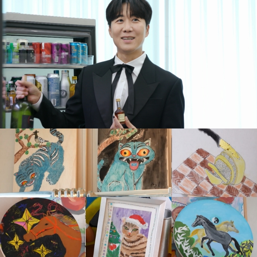 장윤정♥도경완, 이사한 집 최초 공개…술·안주 전용 냉장고→럭셔리 거실 (편스토랑)