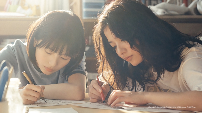 고레에다 히로카즈 감독의 따스한 시선이 담긴 ‘룩백’ 스틸. / 메가박스 중앙