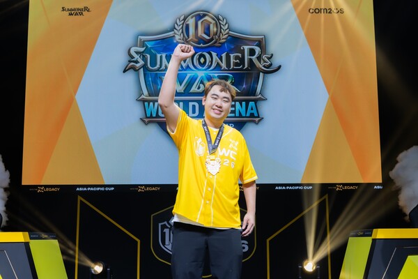 컴투스 'SWC2026' 아시아퍼시픽 컵에서 YEONHONG-187이 우승했다. /컴투스 