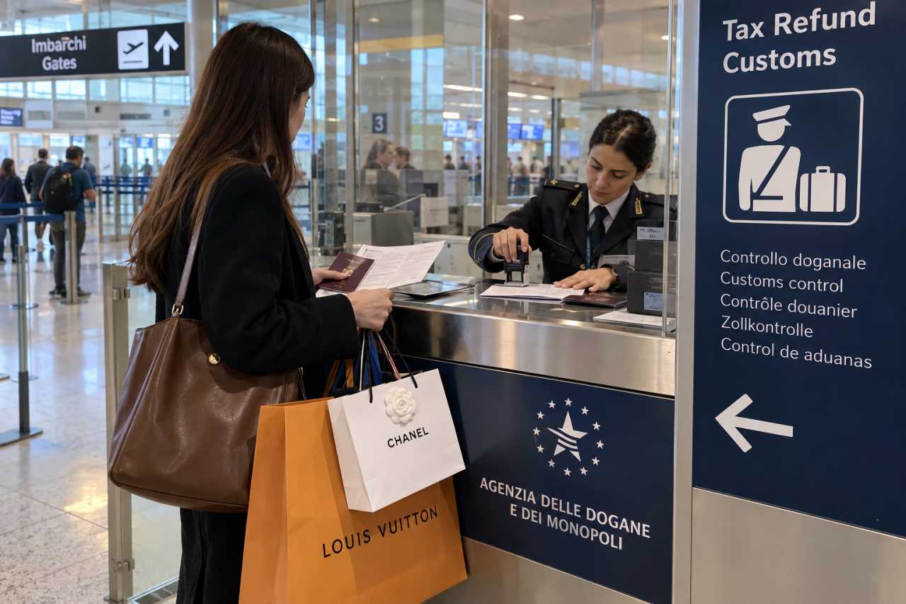 공항 세관에서 마무리