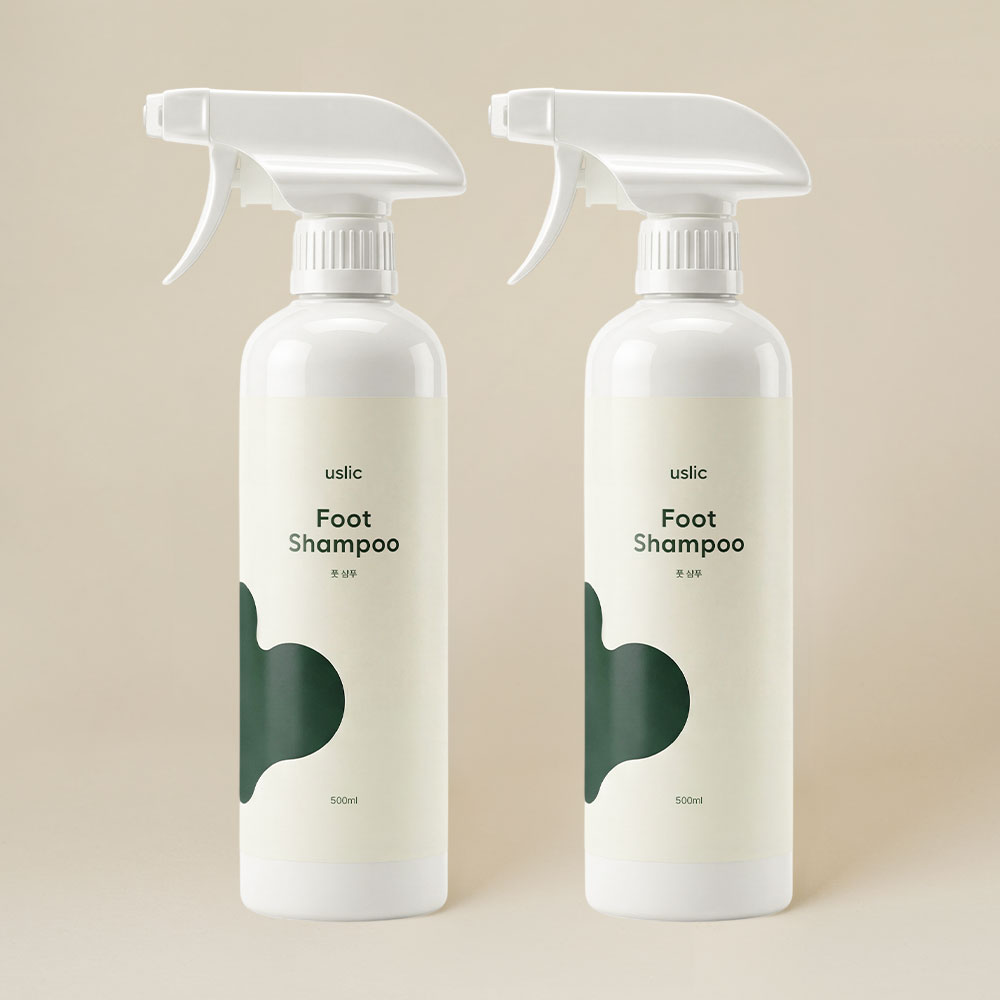 버블 풋샴푸 발샴푸 발세정제 풋케어 발냄새 제거 500ml, 2개