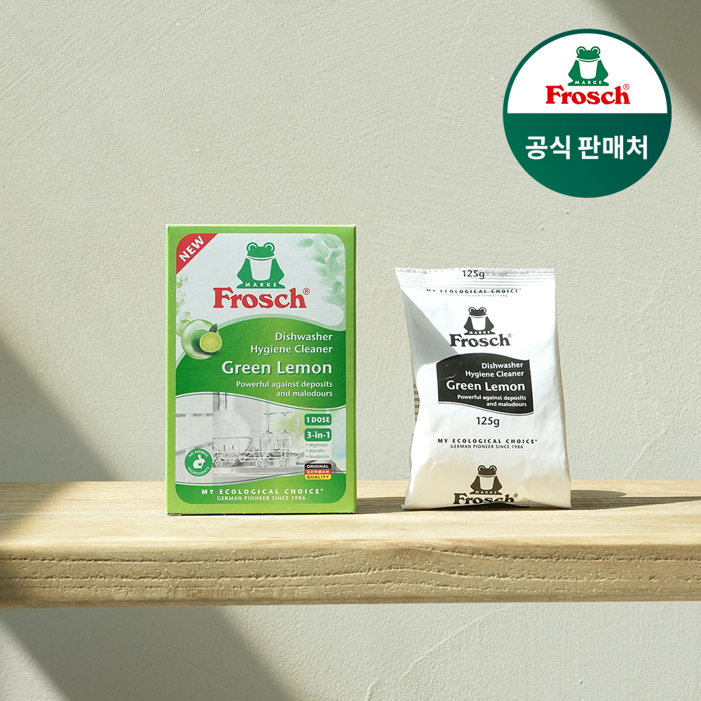 프로쉬 식기세척기 클리너 125g, 1개