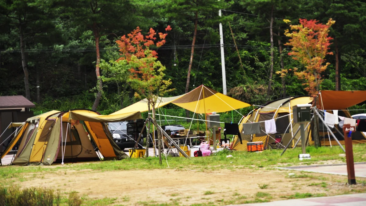 횡성군 병지방 오토캠핑장