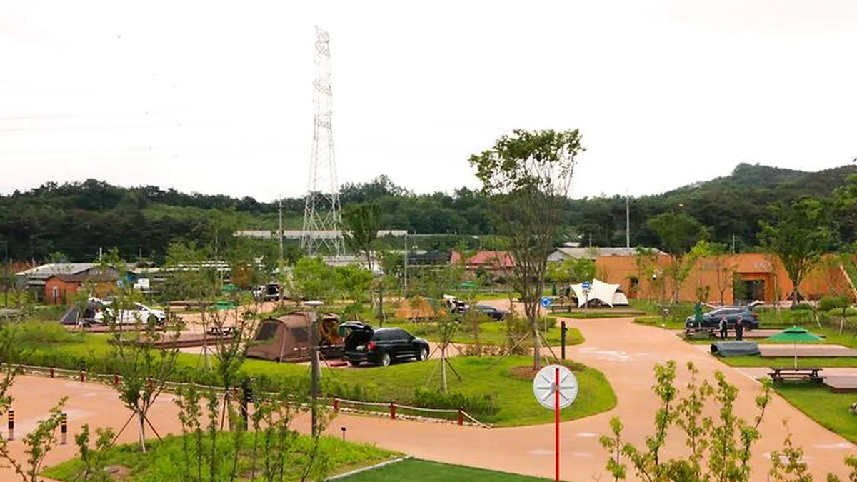 동학농민혁명 기념공원 녹두장군 캠핑장