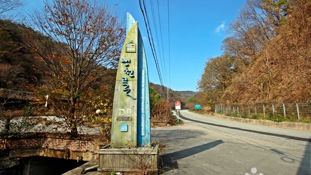 장곡사벚꽃길