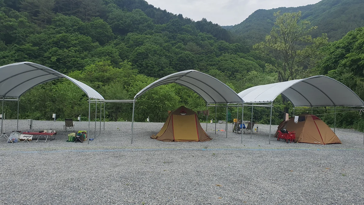 하우스 캠핑장