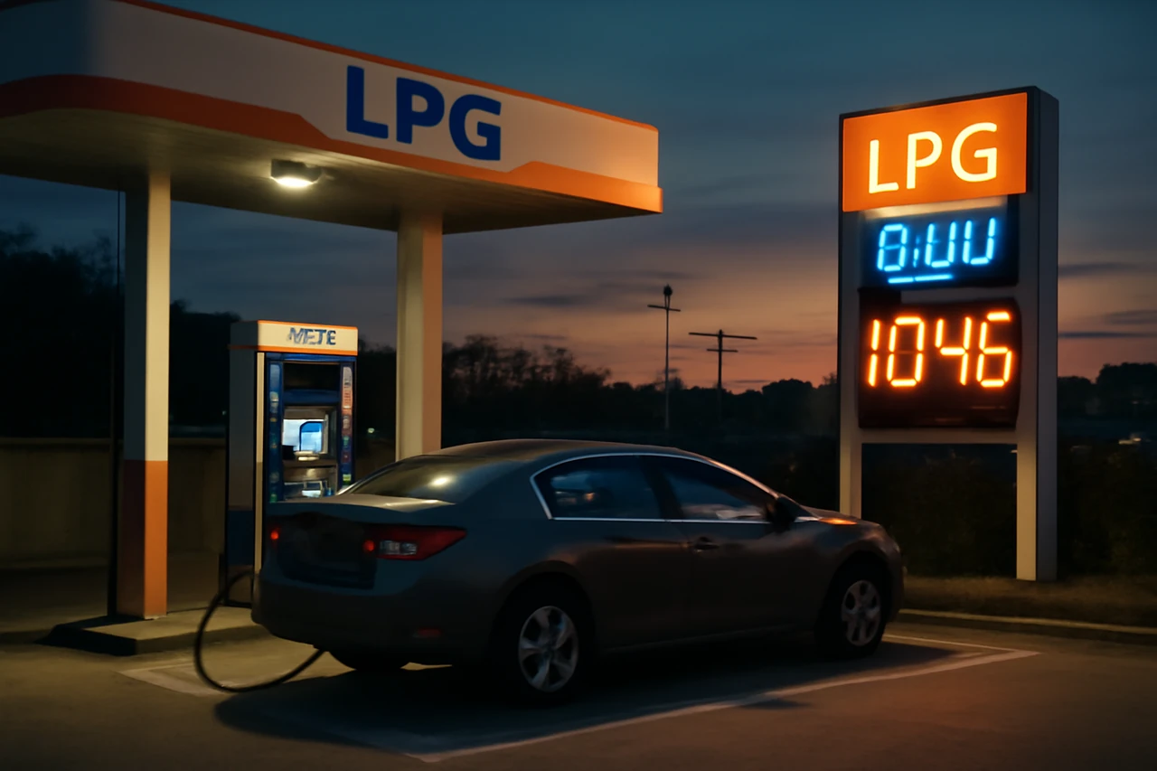 LPG 충전소 / AI 생성 이미지
