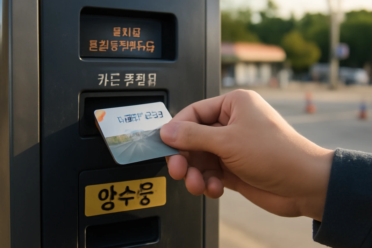 하이패스 선불카드 충전 / AI 생성 이미지