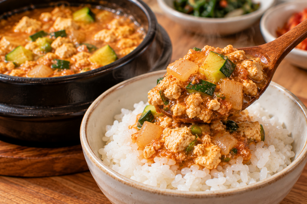 완성된 된장찌개 / 기사 이해를 돕기 위한 Ai 이미지