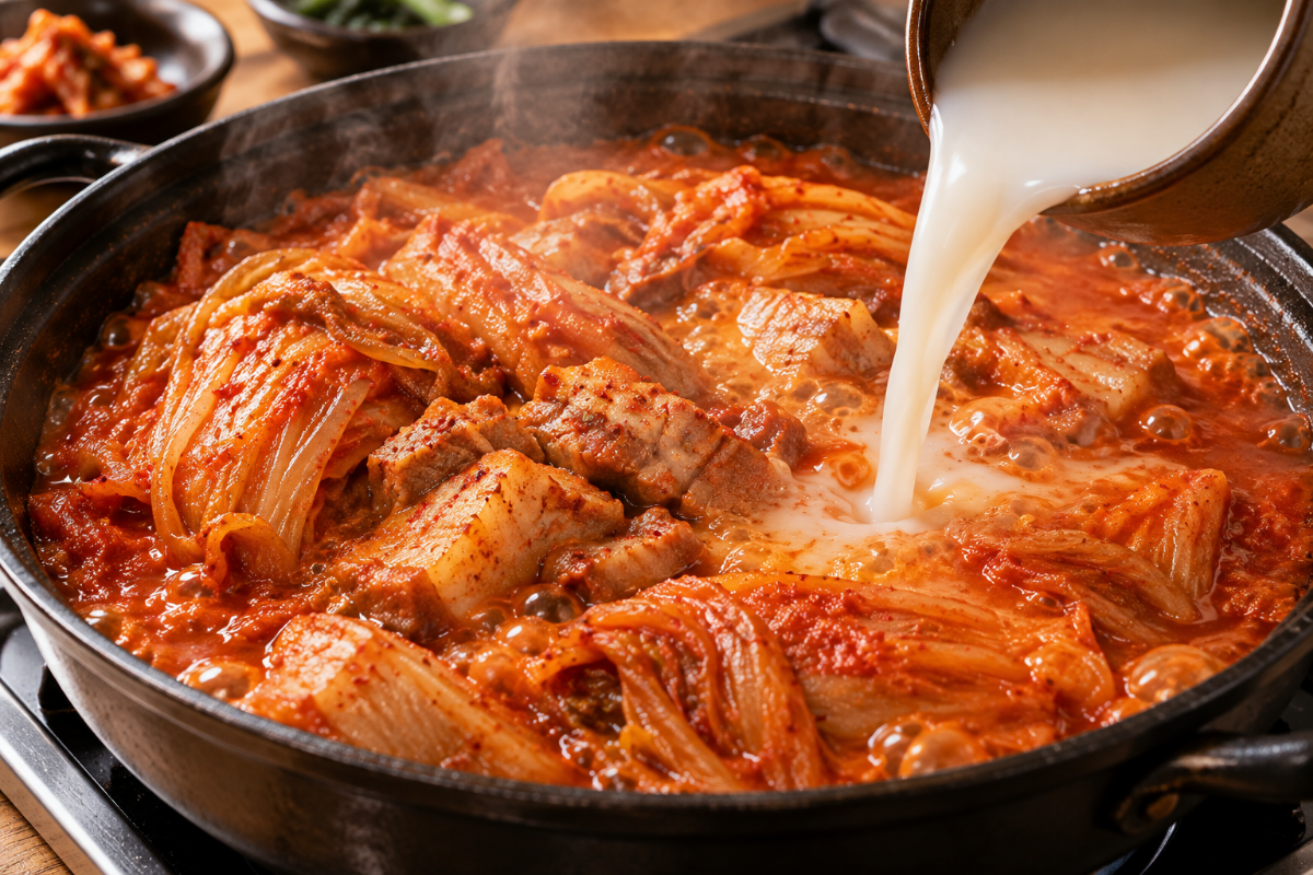 돼지고기 김치찜 / 기사 이해를 돕기 위한 Ai 이미지