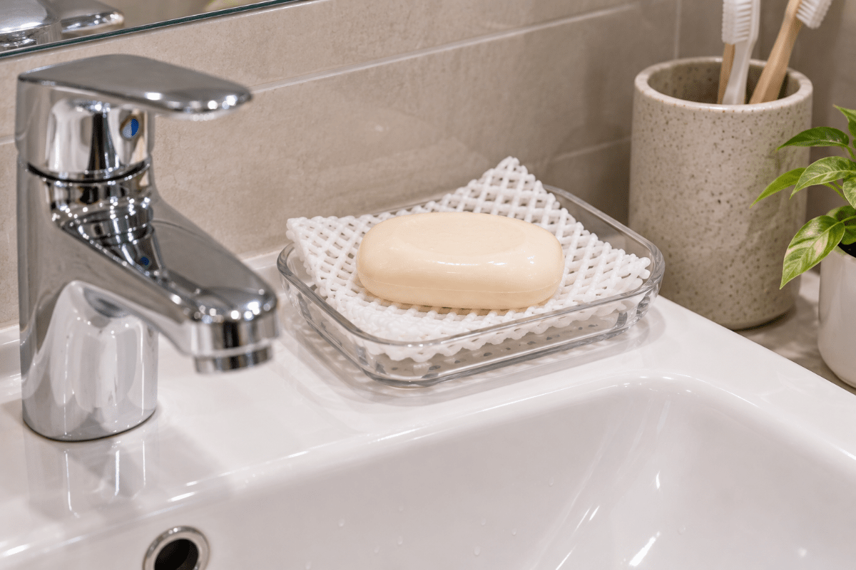 비누받침대로 활용 가능한 과일망 / 기사 이해를 돕기 위한 Ai 이미지