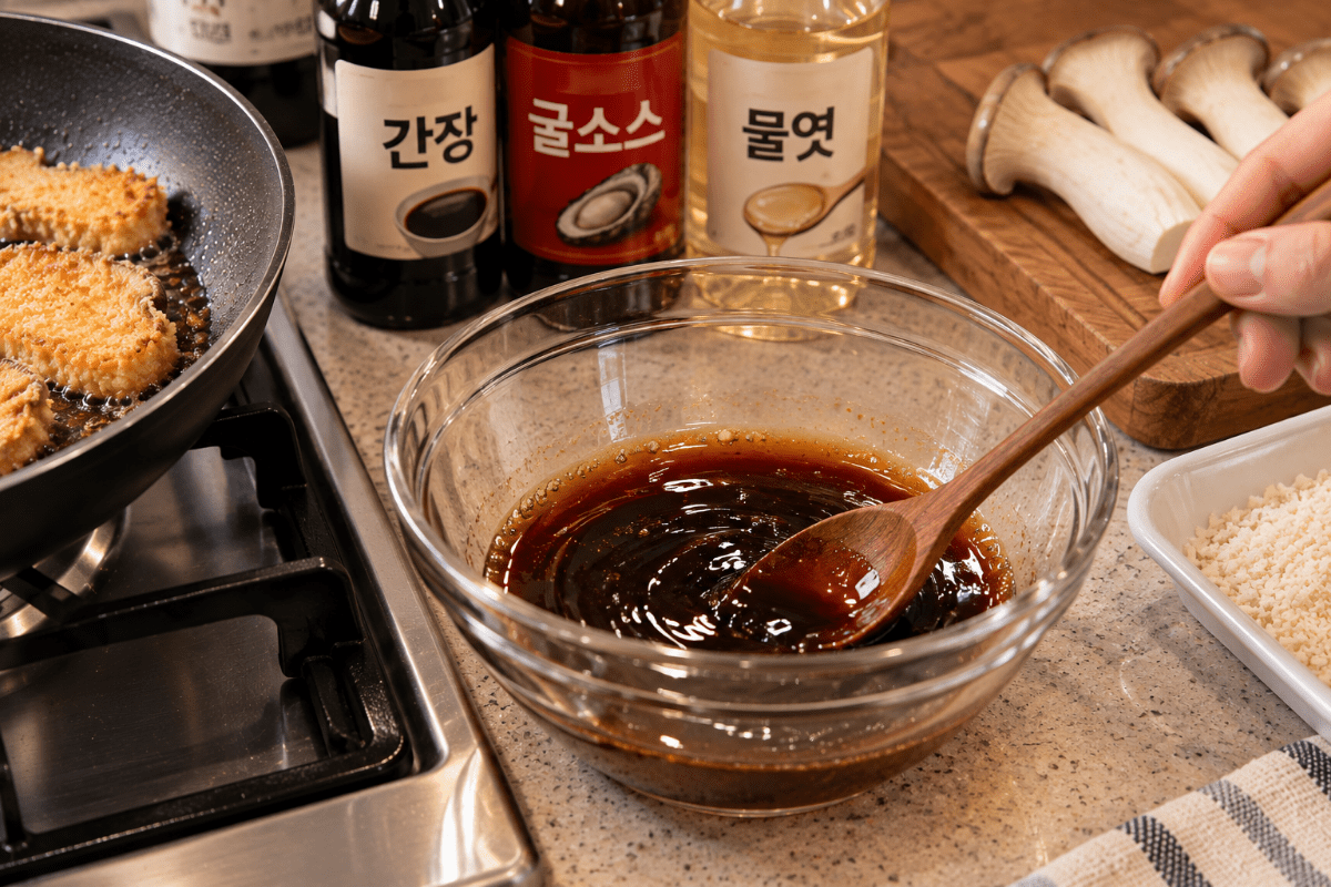 굴소스 양념장을 만든다 / 기사 이해를 돕기 위한 Ai 이미지