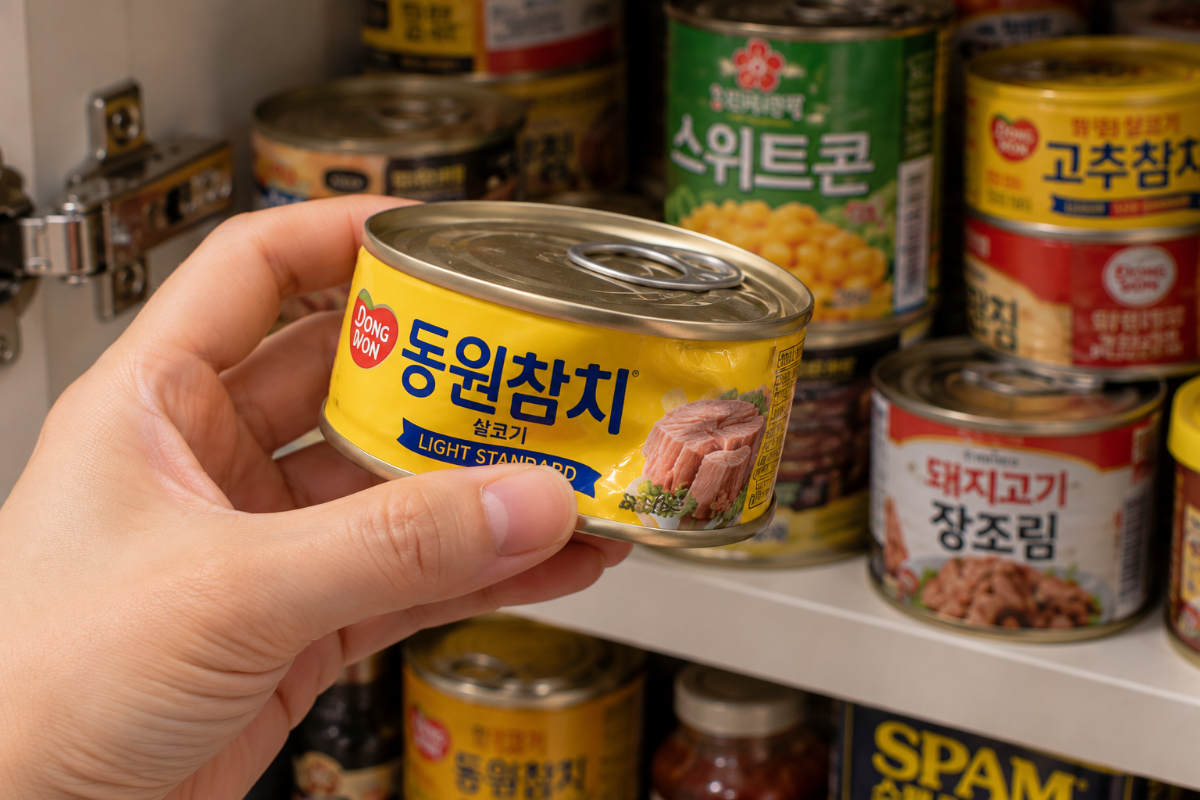 한쪽면이 찌그러져있는 통조림 / 기사 이해를 돕기 위한 Ai이미지