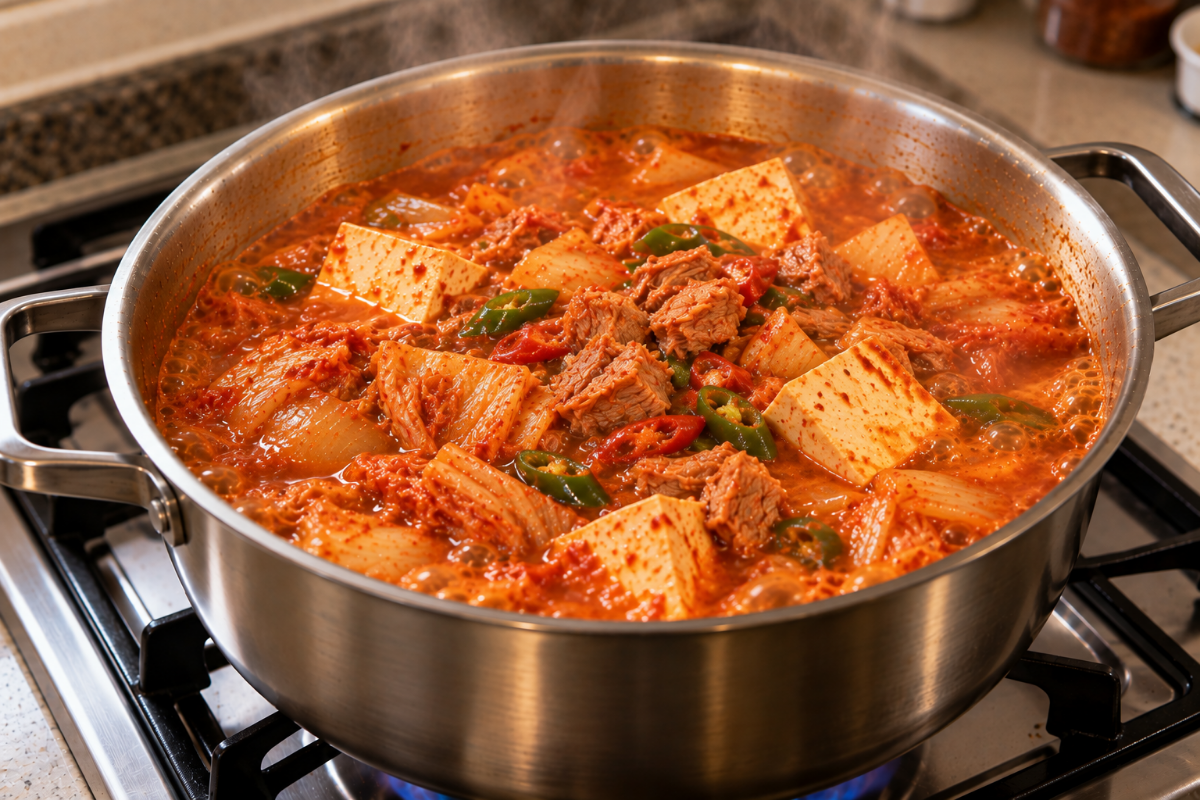 고추참치 김치찌개 / 기사 이해를 돕기 위한 Ai 이미지