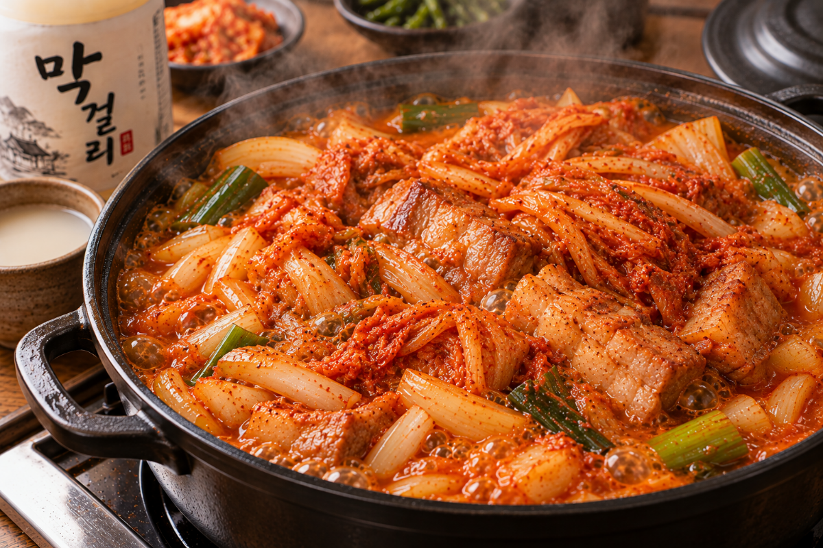 돼지고기 김치찜 / 기사 이해를 돕기 위한 Ai 이미지