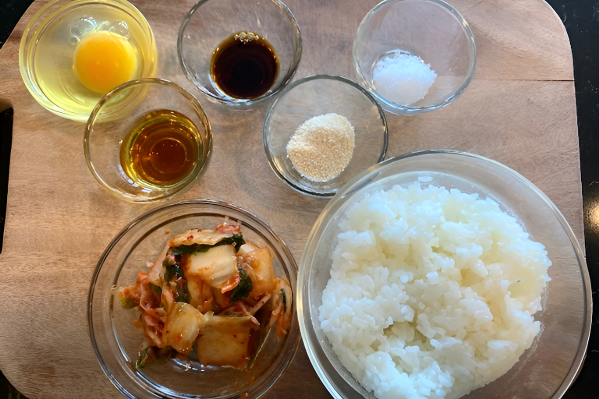 김치볶음밥 재료 / 온라인 커뮤니티
