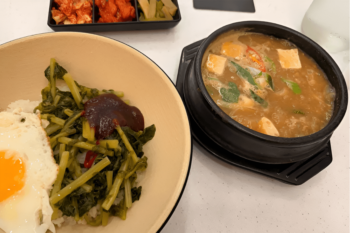 열무비빔밥과 청국장 / 온라인 커뮤니티