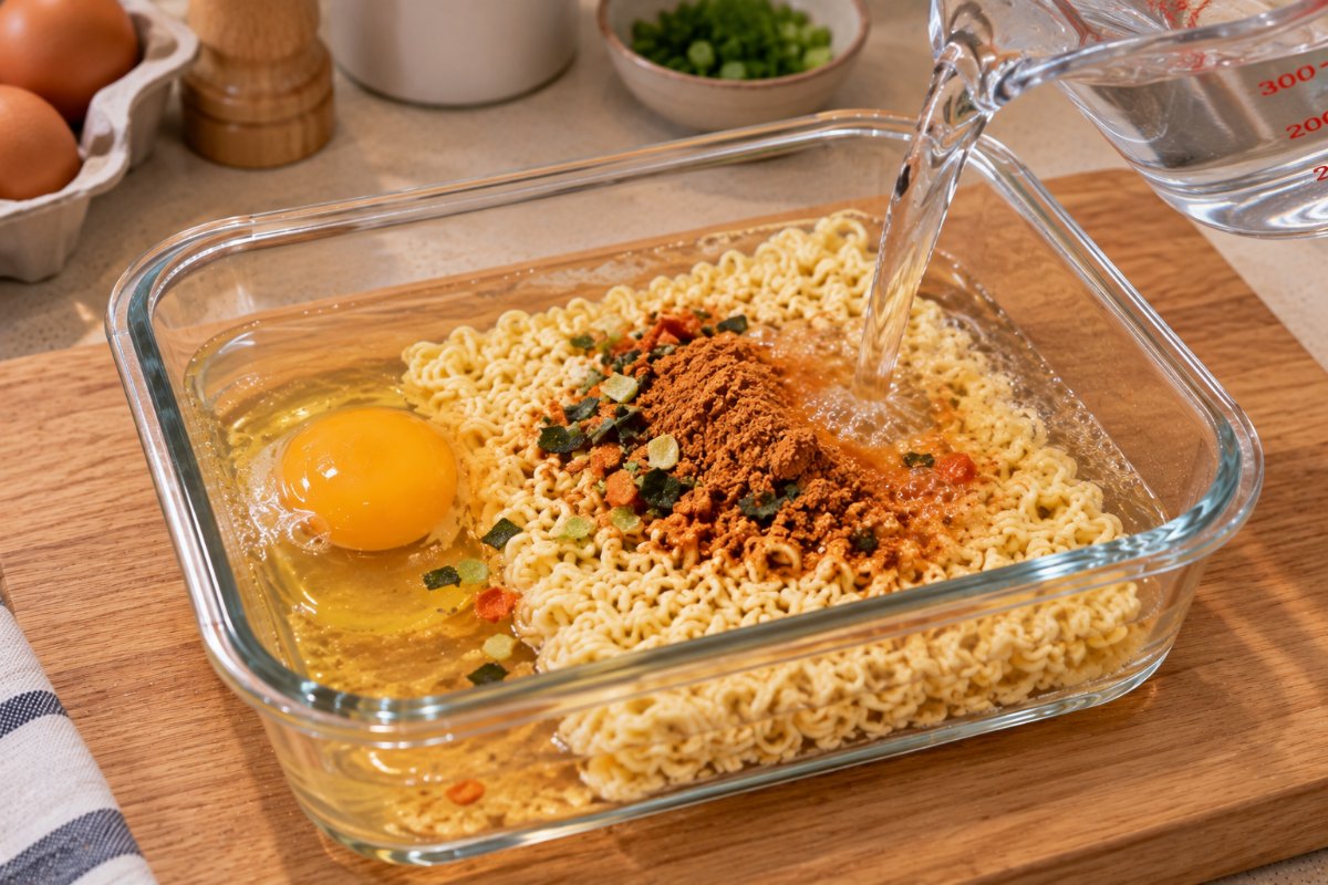 라면에 물을 붓고 있다 / 기사 이해를 돕기 위한 Ai 이미지