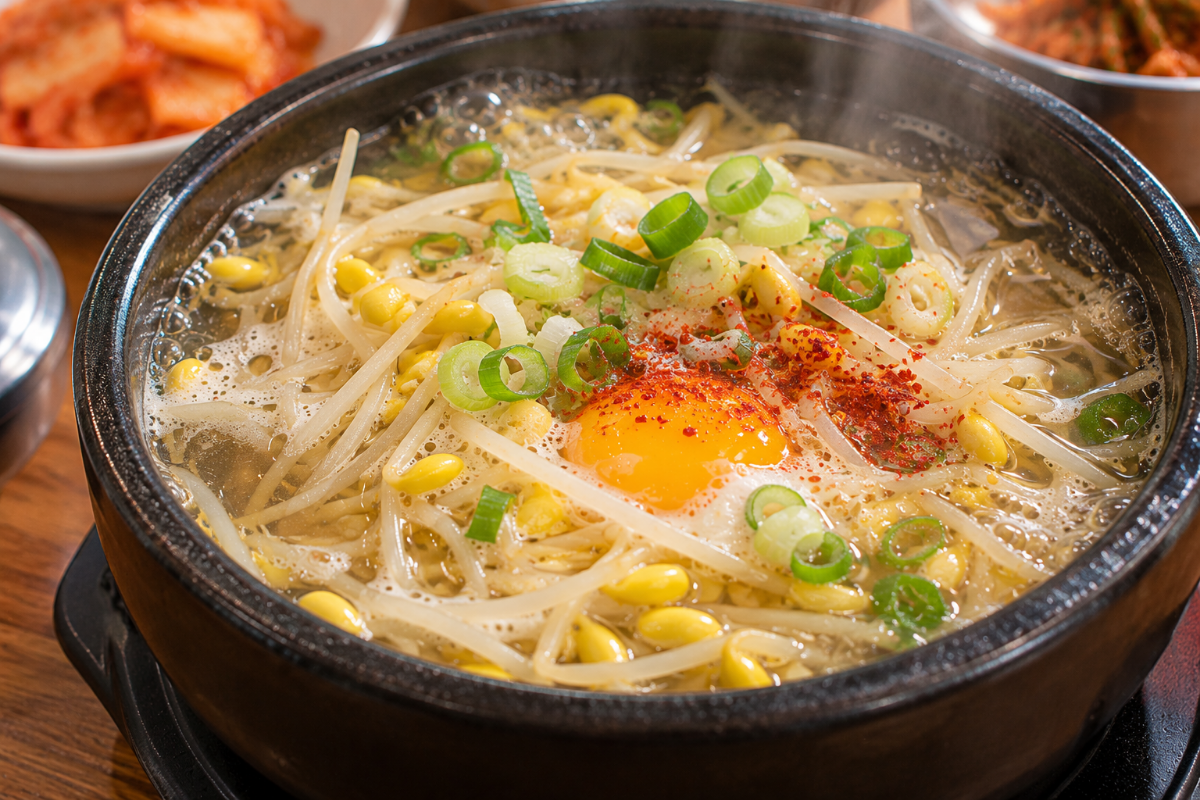 콩나물국 / 기사 이해를 돕기 위한 Ai 이미지
