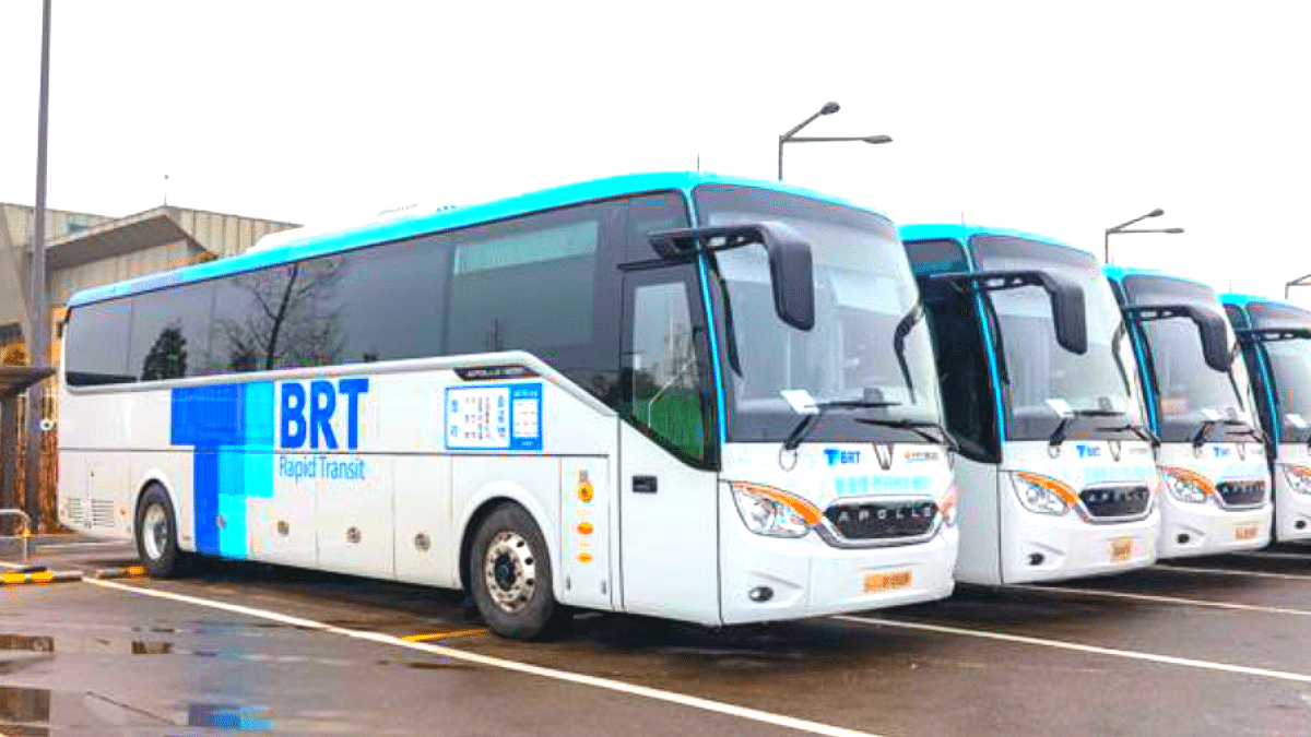 인천시 자율주행 BRT 도입
