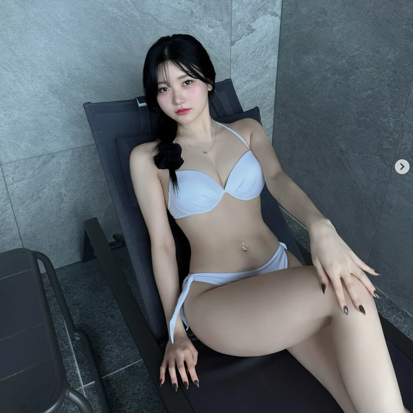 정유미 치어리더 비키니
