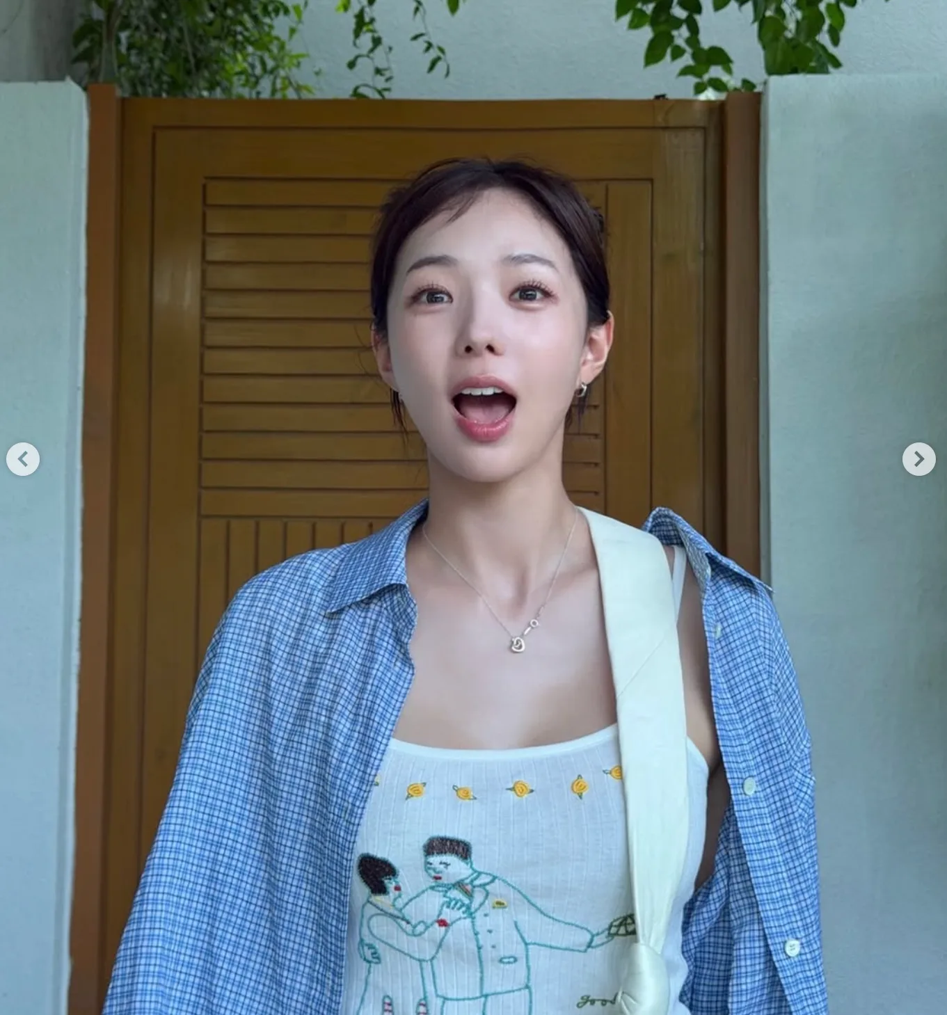 채수빈 가을 데일리룩
