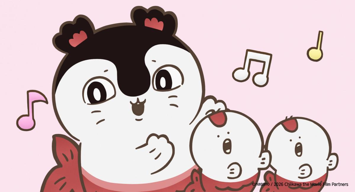 〈극장판 치이카와: 인어 섬의 비밀〉 세이렌과 인어들