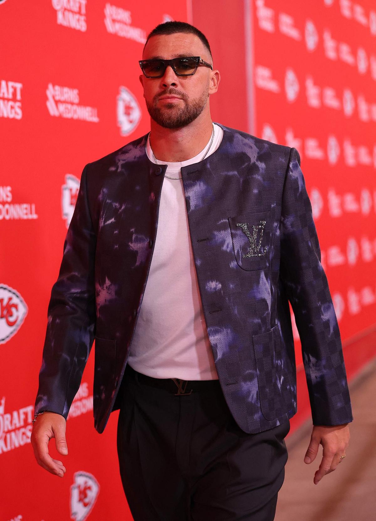 트래비스 켈시(Travis Kelce) (Photo by David Eulitt / GETTY IMAGES NORTH AMERICA / Getty Images via AFP)