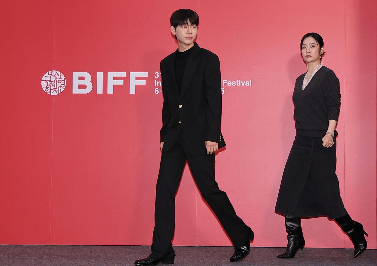 제31회 부산국제영화제 영화 '실낙원' 기자회견 배우 배현성, 김현주. 2026.10.10