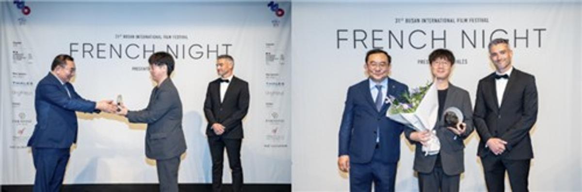 장병욱 촬영감독, 앙제뉴 촬영감독상 수상\n[주한프랑스대사관 제공. 재판매 및 DB금지]