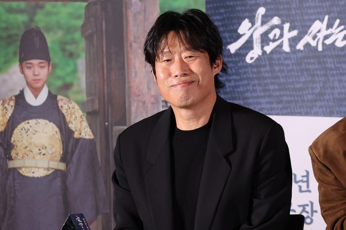 왕과 사는 남자' 기자간담회 유해진 [연합뉴스 자료사진]