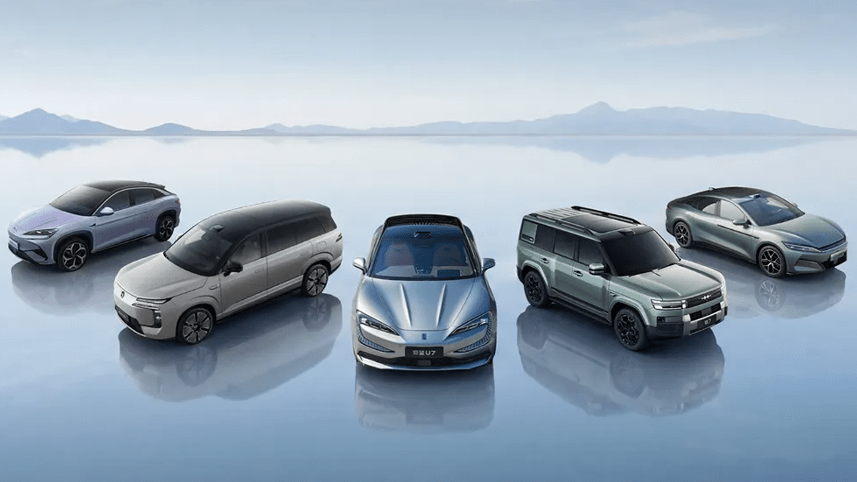 BYD 차량 라인업 / 사진=BYD