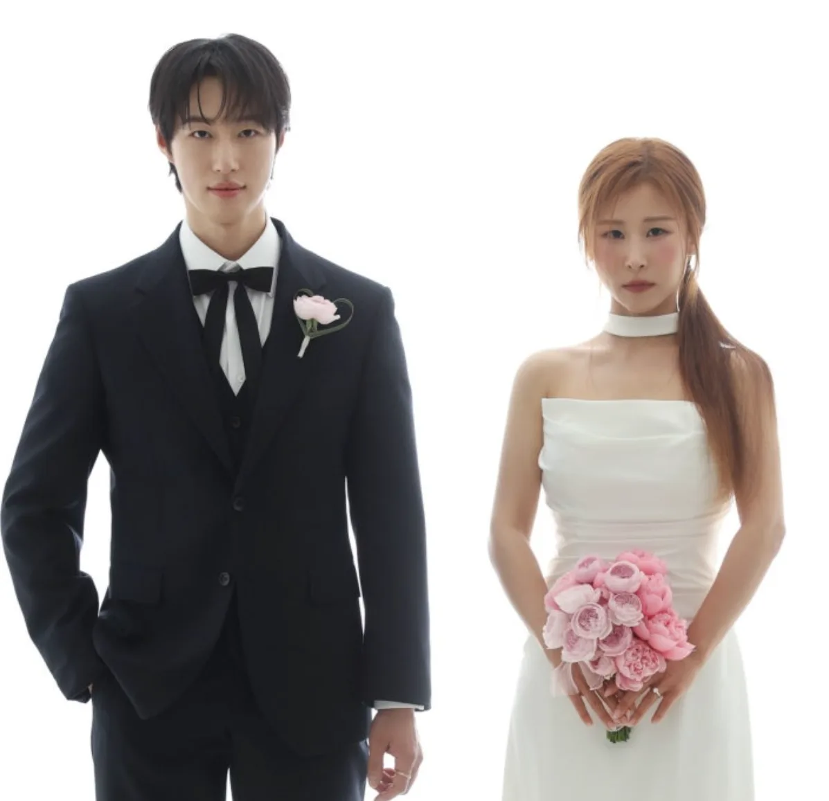 박세미 웨딩드레스 서준맘 결혼 화보 크리드제이 벨라인 머메이드 패션