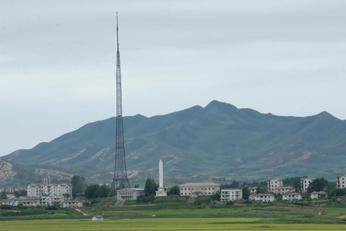 북한 선전마을 기정동