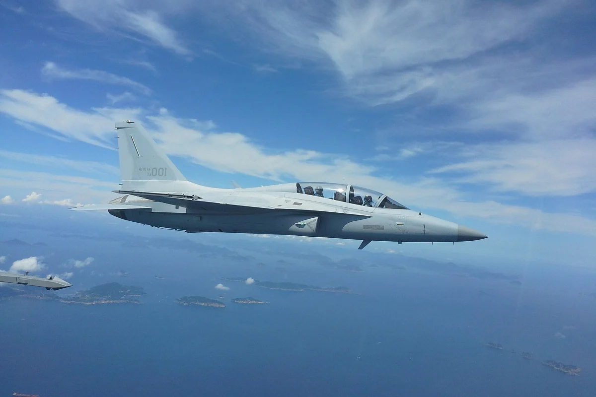 시험비행 중인 FA-50