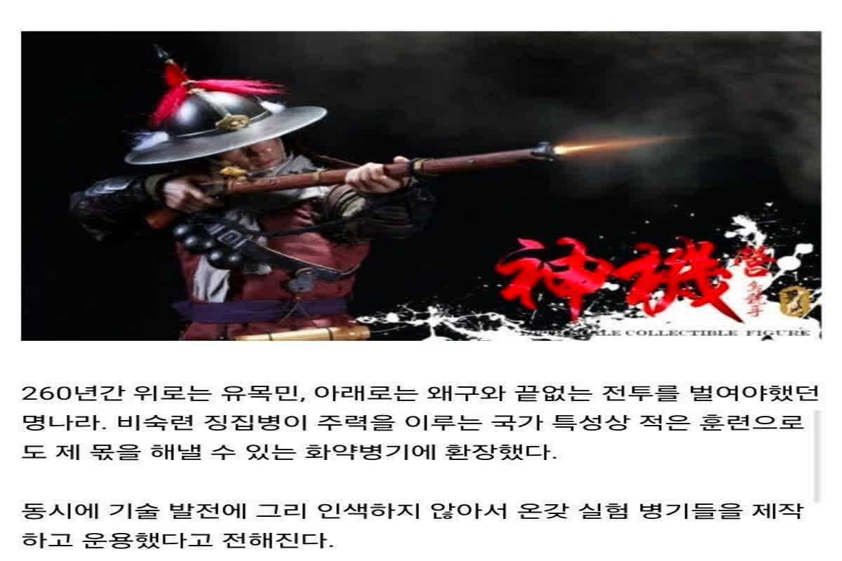동아시아 최고의 화약덕후 국가가 만든 화약병기들 | 이슈야