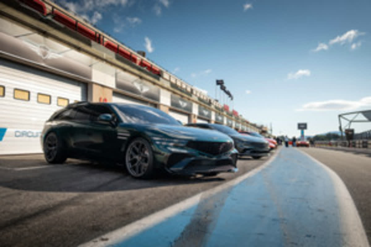 "이건 BMW·벤츠도 못 했다" 제네시스 G90 '윙백', 플래그십 퍼포먼스 왜건 첫 공개