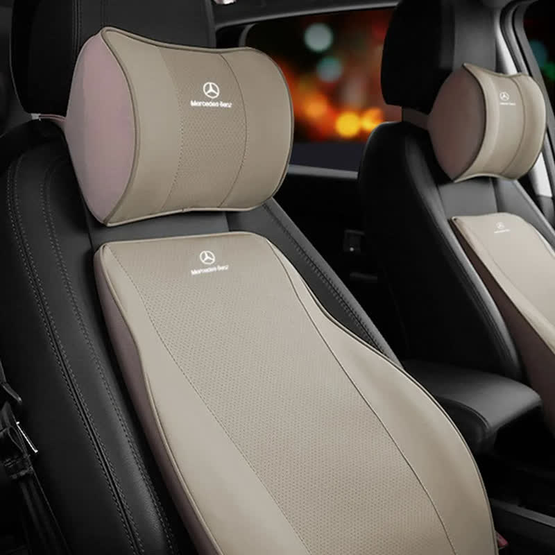 “벤츠 메모리폼 명품 클래스 차량용 목베개 허리쿠션 등쿠션 헤드 목쿠션 시크블랙” 후기, 차량 필수템으로 추천해요