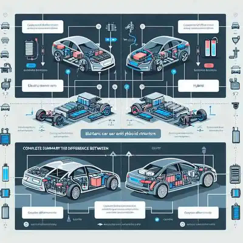 전기차와 하이브리드카, 배터리 구조 차이 완전 정리