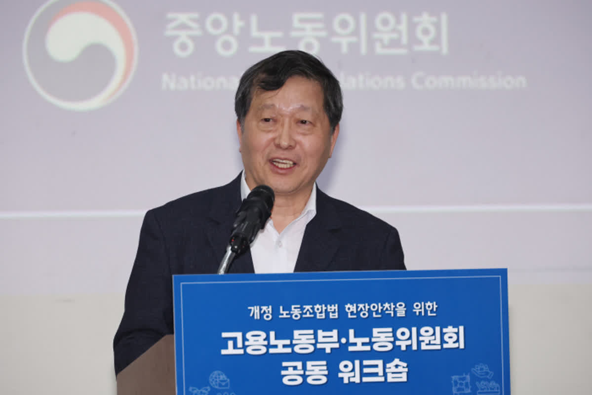 원청 사용자성 인정, 어디까지…박수근 중노위원장 "임금·직고용과는 별개"